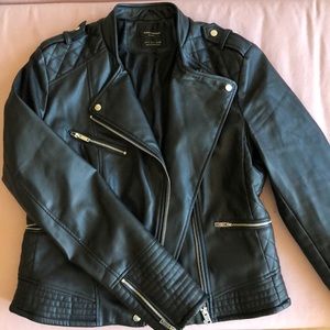 Zara leather jacket